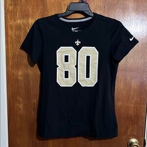 Nike Black Cream Jersey Top